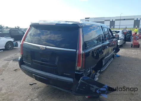 2016 Cadillac Escalade Esv Luxury Collection из США, поврежденный, VIN 1GYS3HKJ5GR275884